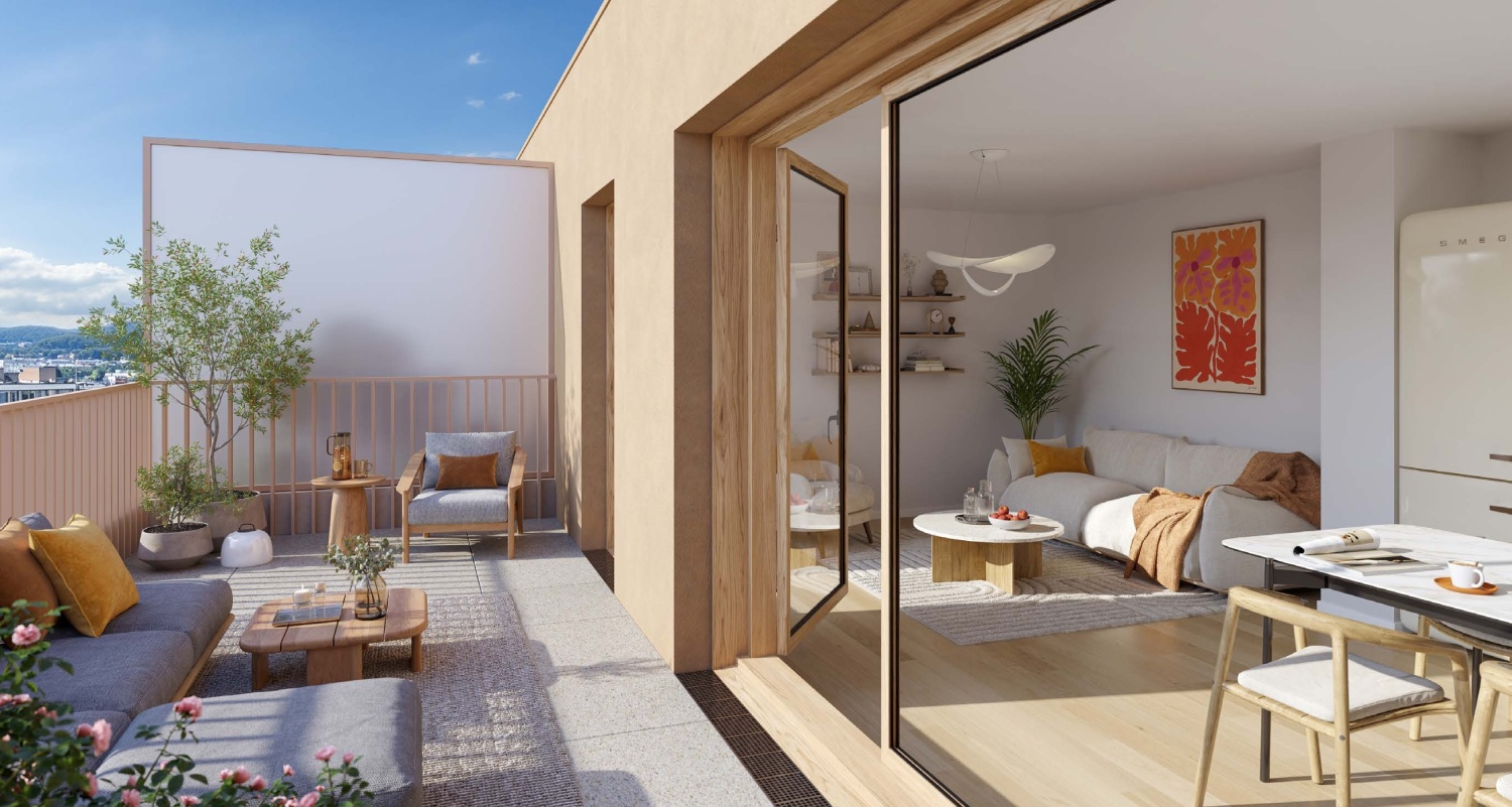 Villa Terranea — intérieur terrasse à Eaubonne (95)